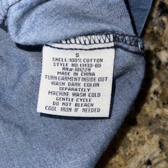 Ashley Denim chambray utility jacket - Picture 6 of 8